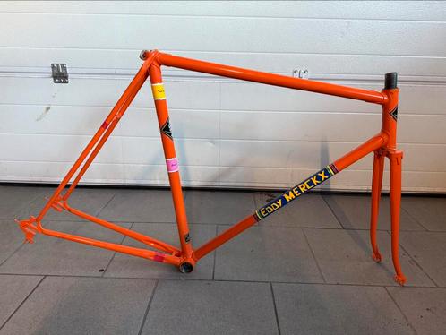 Teamfiets Molteni Eddy Merckx - kader, Fietsen en Brommers, Fietsonderdelen, Zo goed als nieuw, Ophalen