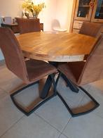 Eetkamertafel, Neuf, 100 à 150 cm, Quatre personnes, Rond