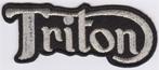 Triton stoffen opstrijk patch embleem #2, Motoren, Verzenden, Nieuw
