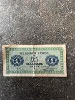 1 francs Armee belge zeer mooi!, Postzegels en Munten, Bankbiljetten | België, Ophalen of Verzenden