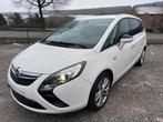 Opel Zafira Tourer 7-persoons instapklare autopas, Auto's, Opel, Zwart, 4 cilinders, 5 deurs, Parkeercamera