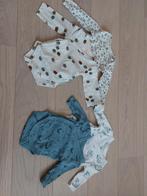 4 rompers - maat 56, Kinderen en Baby's, Babykleding | Maat 56, Ophalen, Zo goed als nieuw