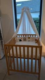 Houten park Childwood + Hemel + Tiny Love boxrand, Kinderen en Baby's, Babyparken, Ophalen, Zo goed als nieuw, Vierkant, In hoogte verstelbaar