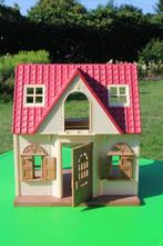 poppenhuisje met toebehoren., Ophalen, Gebruikt
