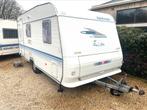 Propere 4 pers. Caravan Adria 432 met fransbed en rondzit, Caravans en Kamperen, Rondzit, Bedrijf, 750 - 1000 kg, Adria