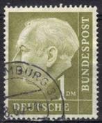 Duitsland Bundespost 1953-1954 - Yvert 72 - Heuss (ST), Timbres & Monnaies, Timbres | Europe | Allemagne, Affranchi, Envoi