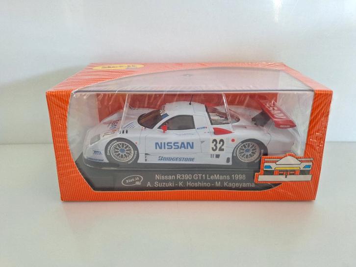 Slot-it Nissan R390 GT1 Le-Mans 1998 CA14A ( nog gesealed ), Kinderen en Baby's, Speelgoed | Racebanen, Nieuw, Racebaan, Elektrisch
