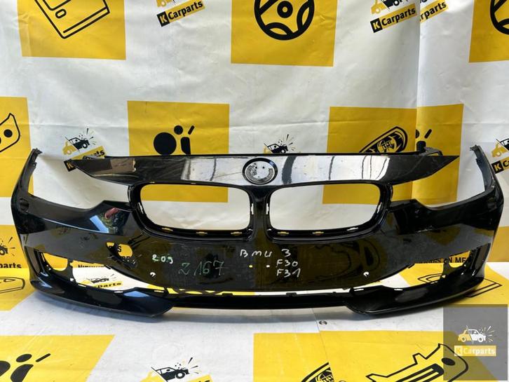BMW 3 serie F30 F31 voorbumper KLS PDC 51117263476, Auto-onderdelen, Carrosserie, Bumper, BMW, Voor, Gebruikt