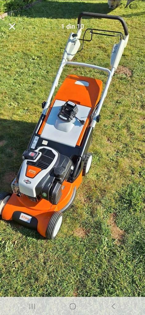 STIHL RM 545 VE Semi-professionele grasmaaier, Tuin en Terras, Grasmaaiers, Zo goed als nieuw, Ophalen