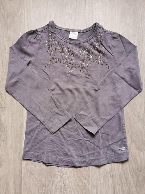 Grijze longsleeve s.Oliver - maat 104, Kinderen en Baby's, Kinderkleding | Maat 104, Gebruikt, Meisje, Shirt of Longsleeve, Ophalen of Verzenden