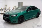 BMW M5 B&W / HUD / ACC / 360 / Isle Of Man Grün/ Pano!, Autos, Cuir, 4395 cm³, 4 portes, Entreprise