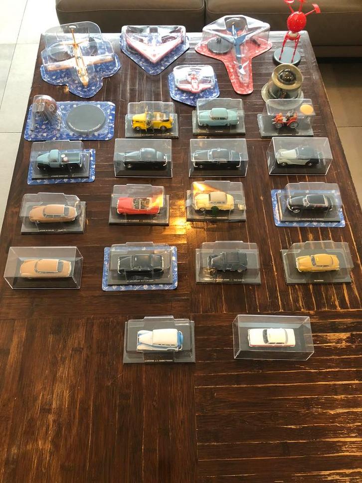 lot collection Blake & Mortimer voiture avion tour, Collections, Personnages de BD, Comme neuf, Enlèvement