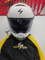 Casque modulable Scorpion EXO 930 EVO taille M, Fietsen en Brommers, Brommerhelmen, Ophalen of Verzenden, Zo goed als nieuw