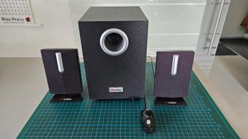 Labtect actieve speakerset met afstandsbediening