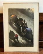 Technique mixte Geo Noël, Ophalen