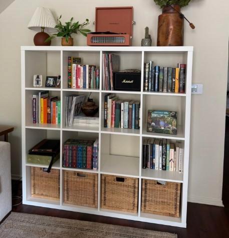 Ikea Kallax 4x4 etager blanche, Maison & Meubles, Armoires | Étagères, Utilisé, Enlèvement