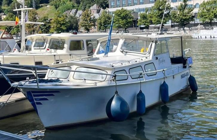 bateau de plaisance super état pas besoin de permis !, Watersport en Boten, Motorboten en Motorjachten, Gebruikt, Staal, 6 tot 9 meter