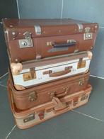 Oude valiezen, Handtassen en Accessoires, Gebruikt, Ophalen