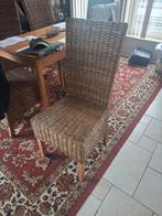 x6 stoel, Huis en Inrichting, Stoelen, Ophalen, Gebruikt, Bruin, Riet of Rotan