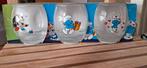 3 nieuwe smurfen glazen, Ophalen of Verzenden, Zo goed als nieuw