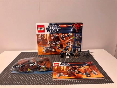 Lego Star Wars 9491 Geonosian cannon, Kinderen en Baby's, Speelgoed | Duplo en Lego, Zo goed als nieuw, Lego, Complete set, Ophalen of Verzenden