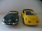 MINIATUURAUTO   VOLKSWAGEN BEETLE   /  JAGUAR, Ophalen of Verzenden, Zo goed als nieuw, Auto