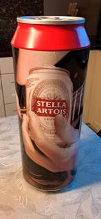 Stella artois groot blik, Verzamelen, Ophalen of Verzenden, Zo goed als nieuw, Stella Artois