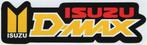 Isuzu D-Max sticker #10, Auto diversen, Verzenden