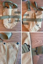 Sac de masque à gaz MIVA1 WW2 US Original sans masque à gaz, Collections, Enlèvement ou Envoi, Armée de terre, Autres types