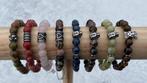 Superbes bracelets en pierre naturelle, Neuf, Enlèvement ou Envoi, Autres couleurs, Avec bracelets à breloques ou perles