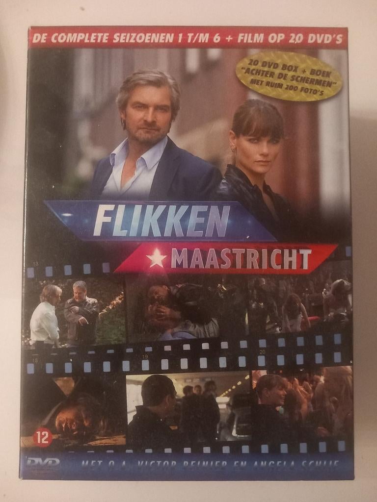 Dvdbox Flikken Maastricht (seizoenen 1 t/m 6 + Film), Enlèvement ou Envoi, Action et Aventure, Coffret