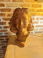 Terracotta buste van Dame  van Maurice Jansegers, Antiek en Kunst, Kunst | Beelden en Houtsnijwerken, Ophalen of Verzenden