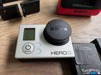 GoPro Hero 3 Silver edition met lader en accu's, Audio, Tv en Foto, Actiecamera's, Ophalen of Verzenden, Gebruikt, GoPro