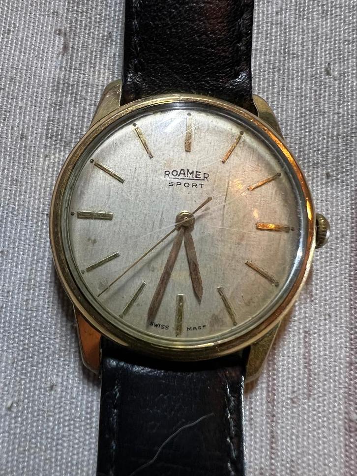 montre, Bijoux, Sacs & Beauté, Montres | Hommes, Utilisé, Acier, Cuir, Enlèvement ou Envoi