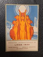 Cp Exposition internationale de Liege 1930., Enlèvement ou Envoi