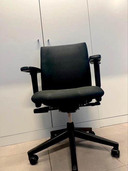 Bureau stoel, Huis en Inrichting, Bureaustoelen, Gebruikt, Bureaustoel, Zwart, Ergonomisch, Ophalen