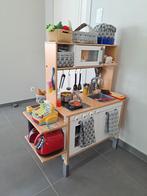 Houten Ikea keukentje Duktig met véél accessoires en gepimpt, Ophalen, Zo goed als nieuw, Hout, Speelkeuken