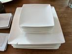8 grote + 8 kleine vierkante borden, Huis en Inrichting, Keuken | Servies, Ophalen, Gebruikt, Effen, Bord(en)