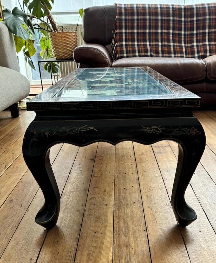 Aziatische salontafel, Antiek en Kunst, Antiek | Meubels | Tafels, Ophalen