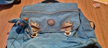 Blauwe Kipling boekentas kids beschikbaar voor biedingen