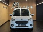 Ford Tourneo Courier 1.0 EcoBoost Titanium * GARANTIE 12 MOI, Auto's, Ford, Stof, Gebruikt, Parkeersensor, Wit