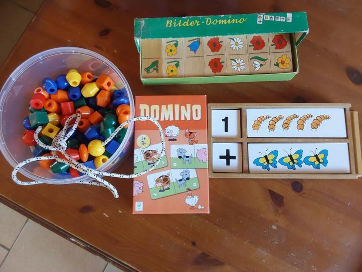 4 opvoedende spelletjes kleuters, Kinderen en Baby's, Speelgoed | Educatief en Creatief, Gebruikt, Taal en Lezen, Rekenen, Ontdekken