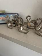 Servettenring in vorm van zwaan - 6 stuks, Huis en Inrichting, Keuken | Bestek, Ophalen of Verzenden, Gebruikt, Overige materialen