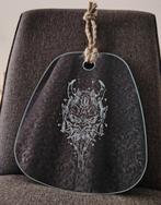 Miroir gravé 30 x 25 cm, Neuf, Moins de 100 cm, Enlèvement, Moins de 50 cm