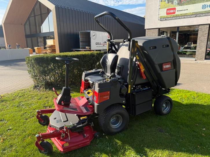 Toro PLH-600 Frontmaaier demotoestel, Tuin en Terras, Zitmaaiers, Zo goed als nieuw, 90 tot 120 cm, Opvangbak, Ophalen
