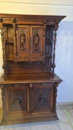 Antieke, exclusieve buffetkast, Huis en Inrichting, Kasten | Buffetkasten, Ophalen, Gebruikt, Eikenhout, 150 tot 200 cm