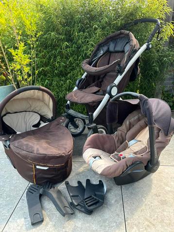 Mutsy kinderwagenset met draagmand en Maxicosi, Kinderen en Baby's, Ophalen, Gebruikt, Combiwagen, Mutsy