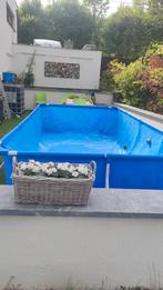 Piscine 400x230x80 avec pompe filtre, Ophalen, Zo goed als nieuw