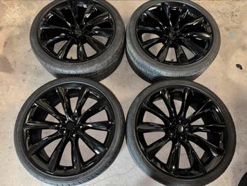 22 INCH TESLA MODEL X ONYX VELGEN + BANDEN beschikbaar voor biedingen