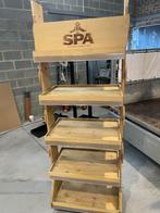 Grand support de spa en bois sur roulettes (2 mètres) —, Enlèvement, Comme neuf, Ustensile